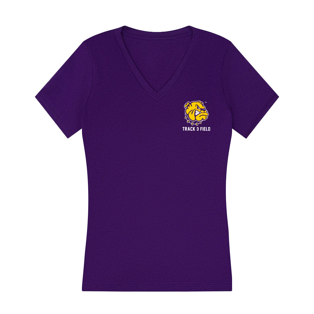 WIU - NCAA Women's Track & Field : Brooke Boehm - Women's V-Neck T-Shirt-0