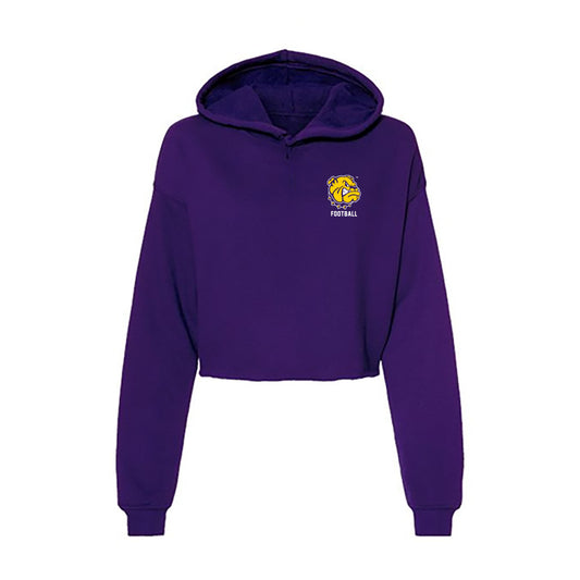 WIU - NCAA Football : Donpaul Keith - Women's Crop Fleece Hoodie-0