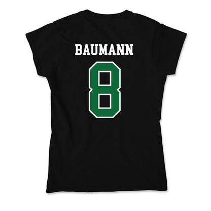 EMich - NCAA Women's Soccer : Sophia Baumann - Soft Style Women’s T-Shirt-1