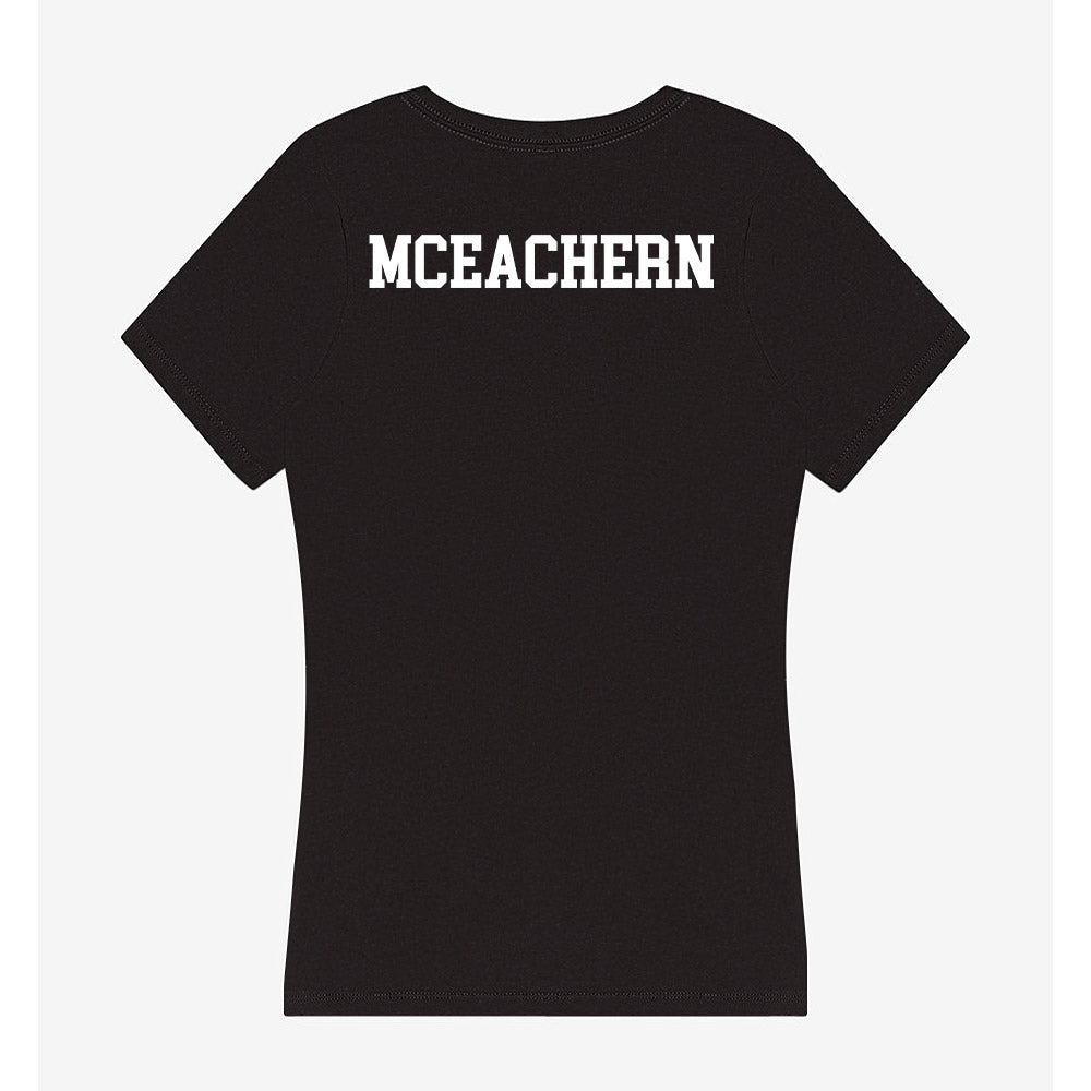 EMich - NCAA Men's Track & Field : Jake McEachern - Women's V-Neck T-Shirt-1