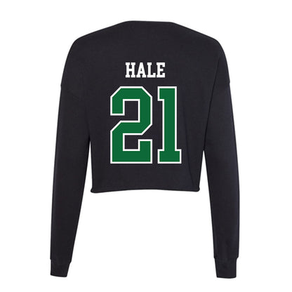 EMich - NCAA Baseball : John Hale - Women's Cropped Crew Fleece-1
