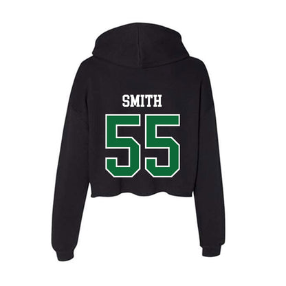 EMich - NCAA Football : Tamarley Smith - Women's Crop Fleece Hoodie-1