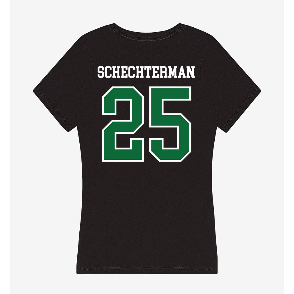EMich - NCAA Baseball : Ben Schechterman - Women's V-Neck T-Shirt-1