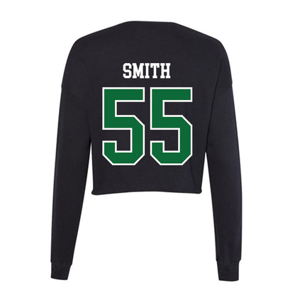 EMich - NCAA Football : Tamarley Smith - Women's Cropped Crew Fleece-1