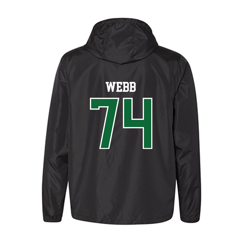 EMich - NCAA Football : Spencer Webb - Windbreaker-1