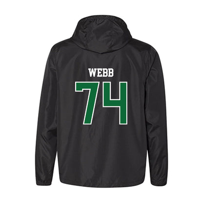 EMich - NCAA Football : Spencer Webb - Windbreaker-1