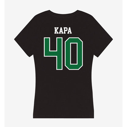 EMich - NCAA Baseball : Tyler Kapa - Women's V-Neck T-Shirt-1