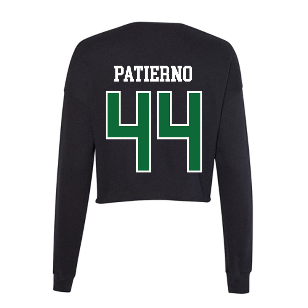 EMich - NCAA Football : Marco Patierno - Women's Cropped Crew Fleece-1