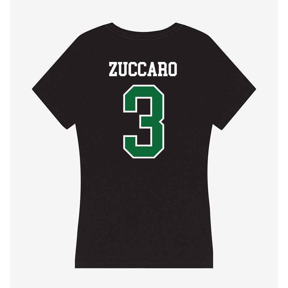 EMich - NCAA Baseball : Giano Zuccaro - Women's V-Neck T-Shirt-1