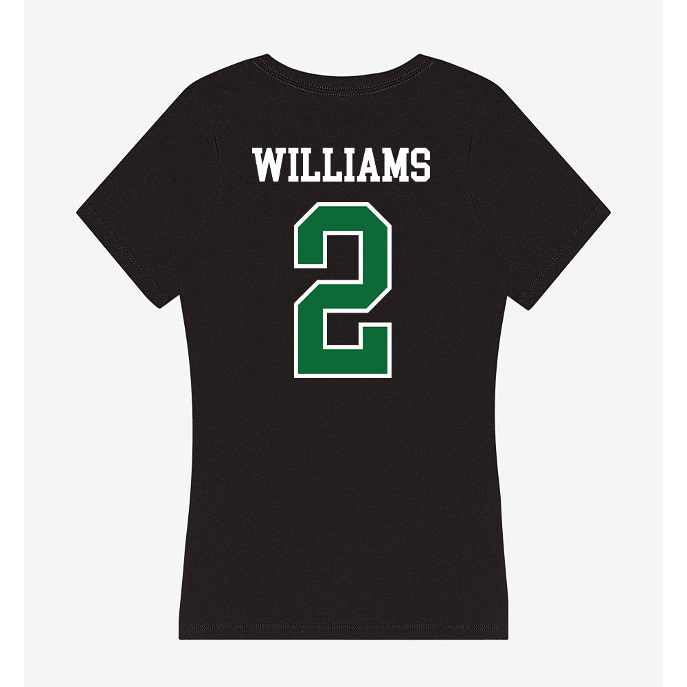 EMich - NCAA Baseball : TJ Williams - Women's V-Neck T-Shirt-1