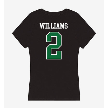 EMich - NCAA Baseball : TJ Williams - Women's V-Neck T-Shirt-1