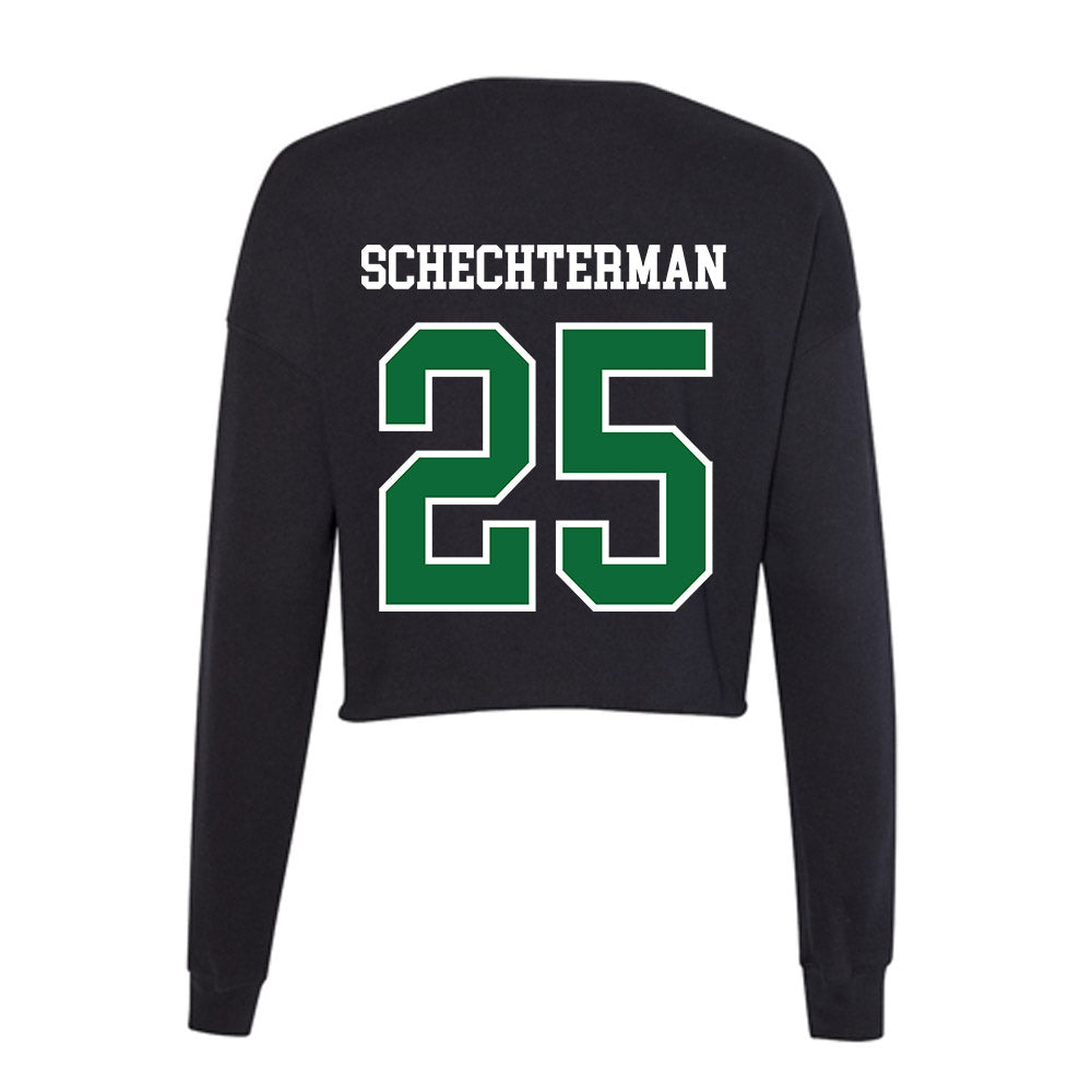 EMich - NCAA Baseball : Ben Schechterman - Women's Cropped Crew Fleece-1