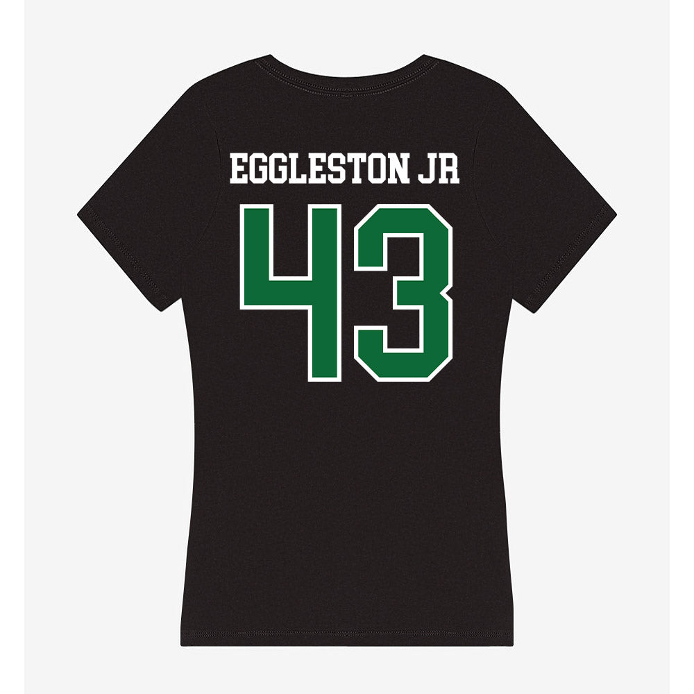 EMich - NCAA Football : Marvell Eggleston Jr - Women's V-Neck T-Shirt-1
