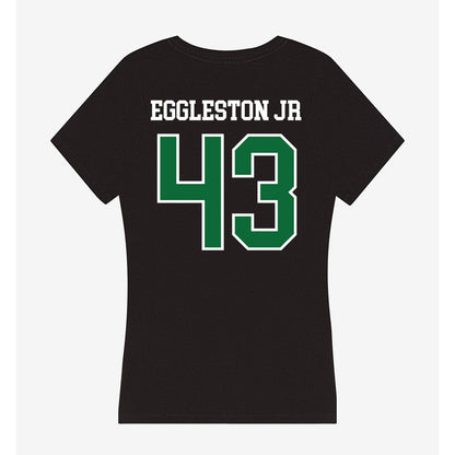 EMich - NCAA Football : Marvell Eggleston Jr - Women's V-Neck T-Shirt-1