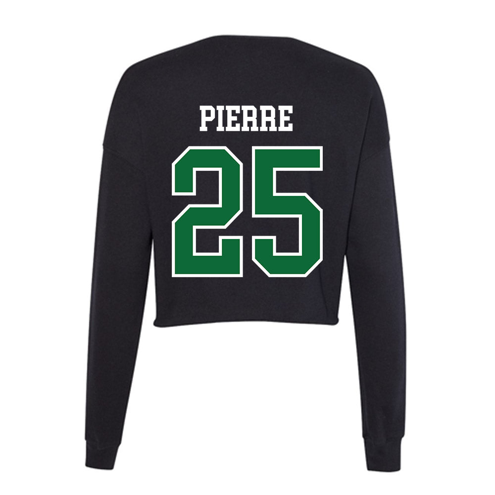 EMich - NCAA Football : Zaheed Pierre - Women's Cropped Crew Fleece-1