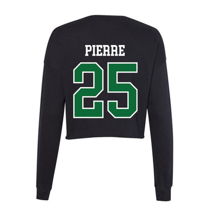 EMich - NCAA Football : Zaheed Pierre - Women's Cropped Crew Fleece-1