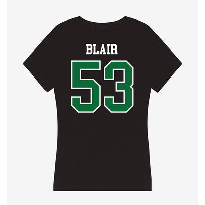 EMich - NCAA Football : Messiah Blair - Women's V-Neck T-Shirt-1