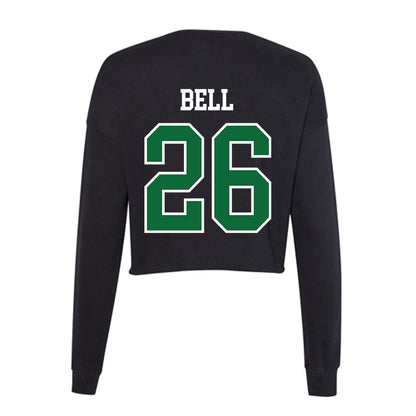 EMich - NCAA Football : Solomon Bell - Women's Cropped Crew Fleece-1