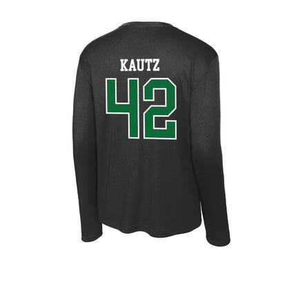 EMich - NCAA Football : Jack Kautz - Activewear Long Sleeve T-Shirt-1