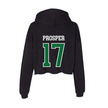 EMich - NCAA Football : Benson Prosper - Women's Crop Fleece Hoodie-1