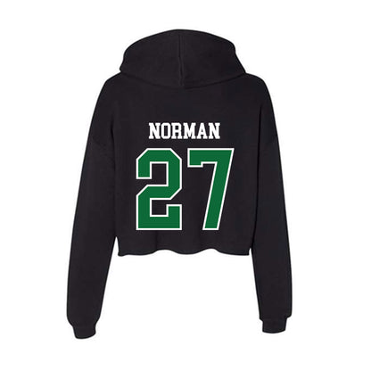 EMich - NCAA Football : Jayvin Norman - Women's Crop Fleece Hoodie-1
