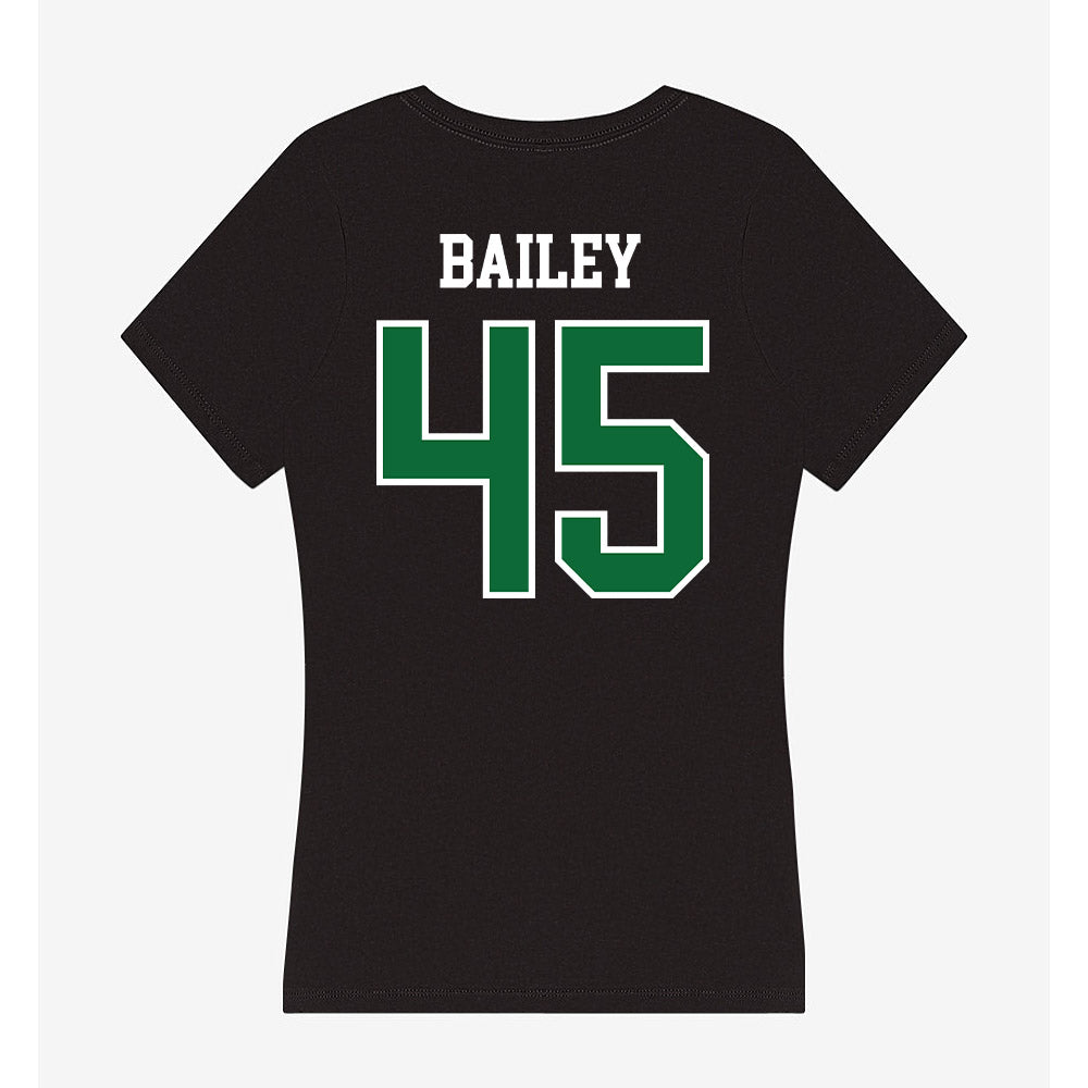 EMich - NCAA Football : Kadin Bailey - Women's V-Neck T-Shirt-1