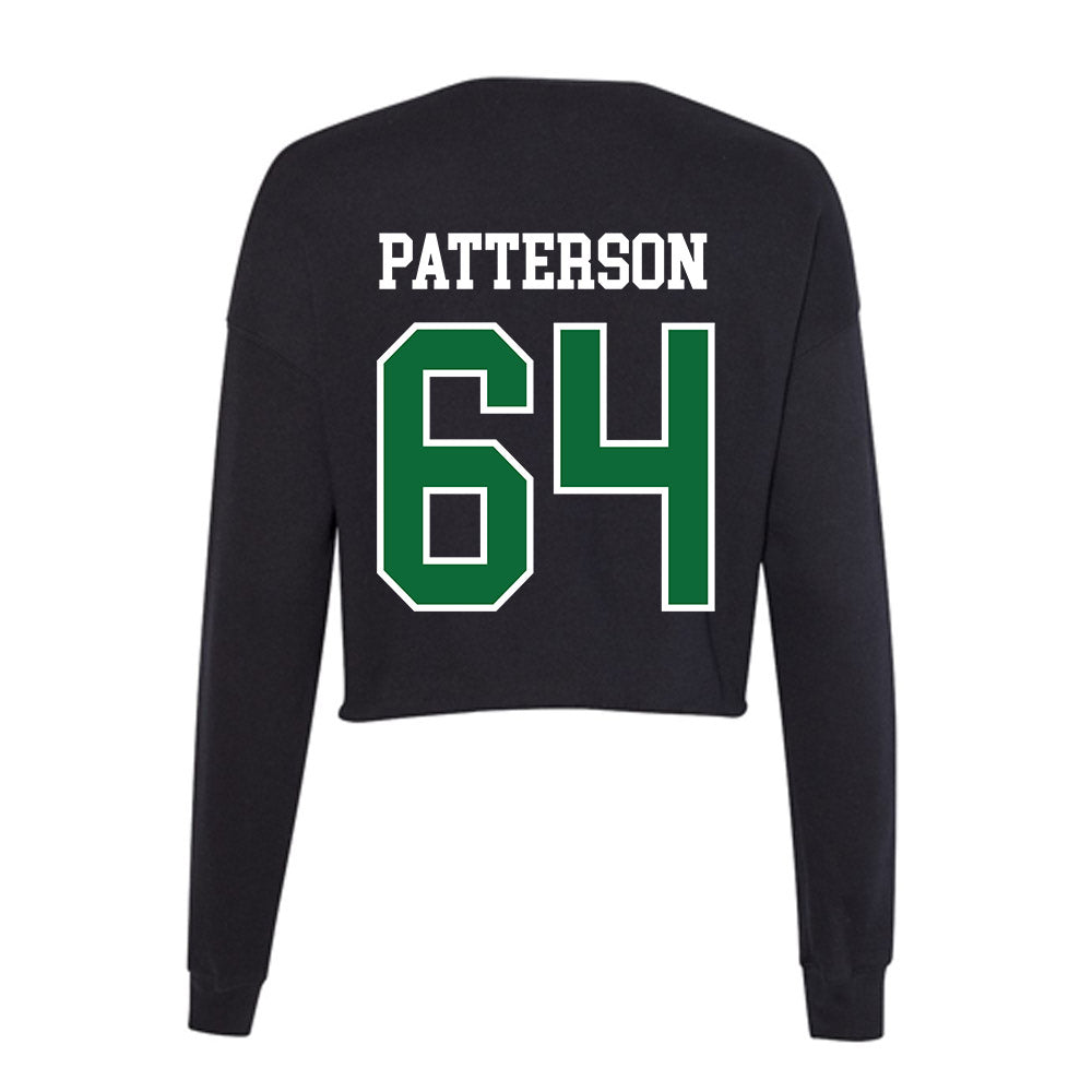 EMich - NCAA Football : Noah Patterson - Women's Cropped Crew Fleece-1