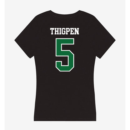 EMich - NCAA Baseball : Phillip Thigpen - Women's V-Neck T-Shirt-1