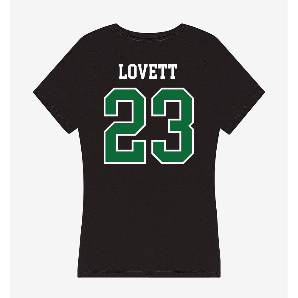 EMich - NCAA Football : Eli Lovett - Women's V-Neck T-Shirt-1