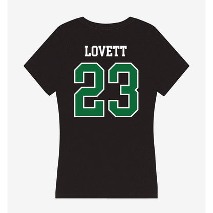 EMich - NCAA Football : Eli Lovett - Women's V-Neck T-Shirt-1
