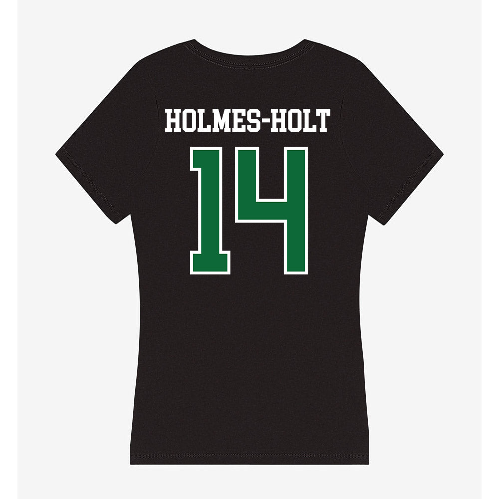 EMich - NCAA Football : Eli Holmes-Holt - Women's V-Neck T-Shirt-1