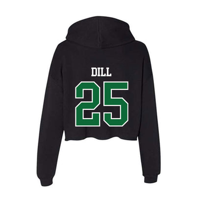 EMich - NCAA Women's Lacrosse : Kyleigh Dill - Women's Crop Fleece Hoodie-1