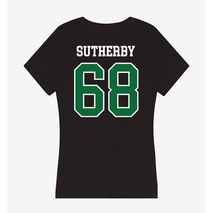 EMich - NCAA Football : Nick Sutherby - Women's V-Neck T-Shirt-1
