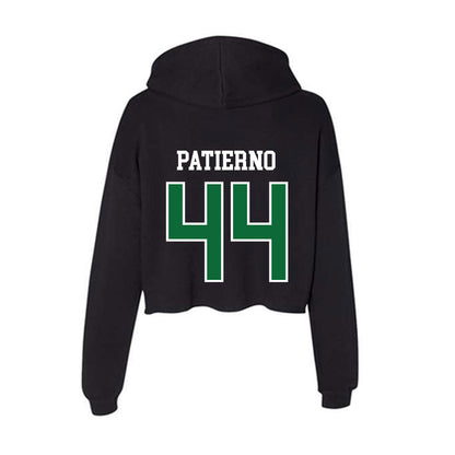 EMich - NCAA Football : Marco Patierno - Women's Crop Fleece Hoodie-1