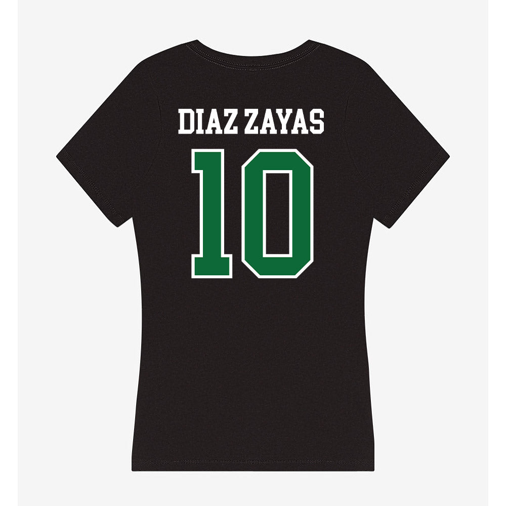 EMich - NCAA Women's Tennis : Lara Diaz Zayas - Women's V-Neck T-Shirt-1