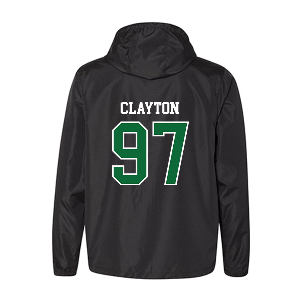 EMich - NCAA Football : Duke Clayton - Windbreaker-1