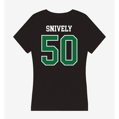 EMich - NCAA Football : Owen Snively - Women's V-Neck T-Shirt-1