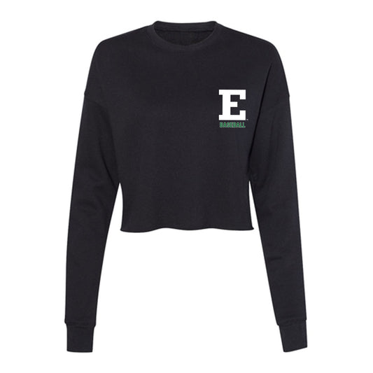 EMich - NCAA Baseball : Ben Schechterman - Women's Cropped Crew Fleece-0