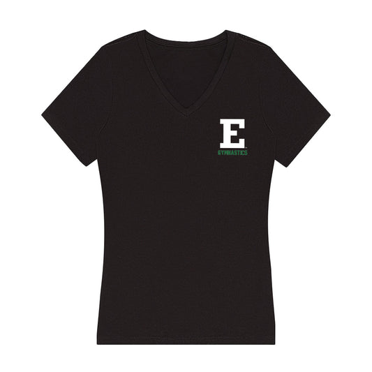 EMich - NCAA Women's Gymnastics : Alana Fisher - Women's V-Neck T-Shirt-0