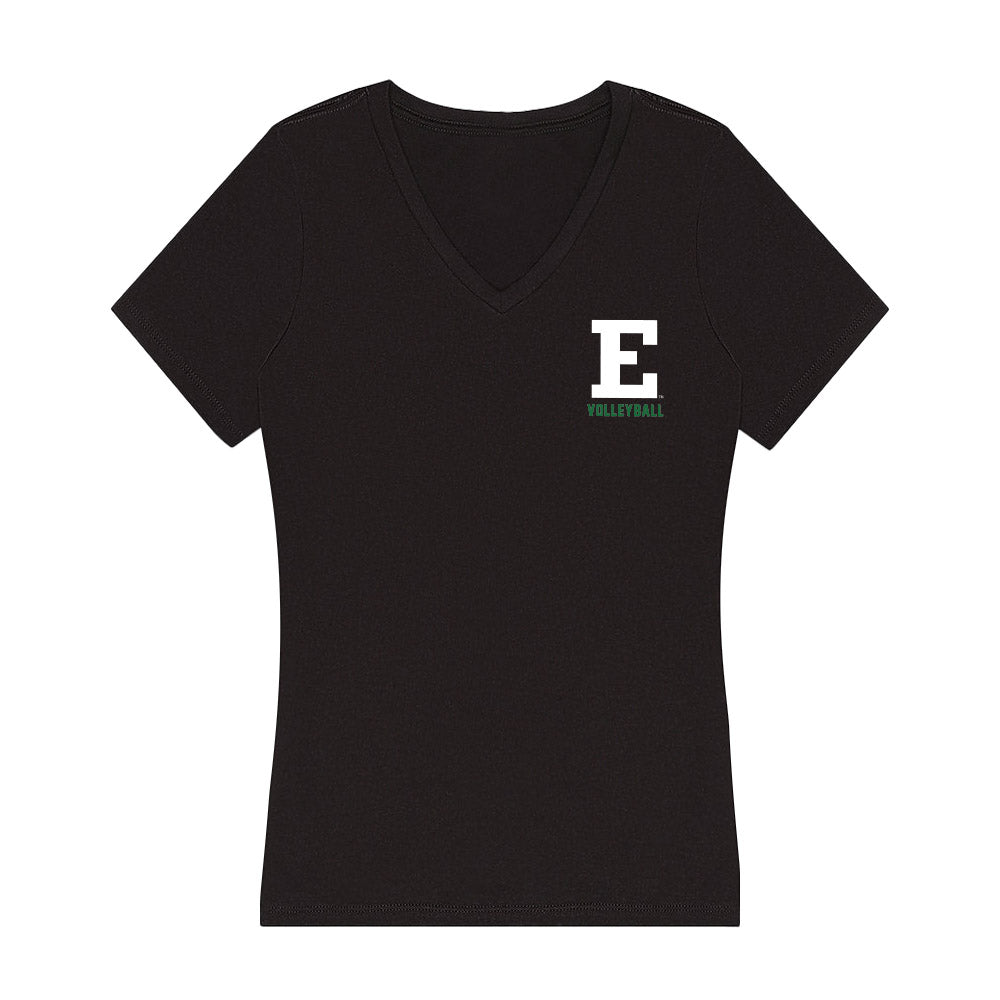 EMich - NCAA Women's Volleyball : Hatteras Welker - Women's V-Neck T-Shirt-0