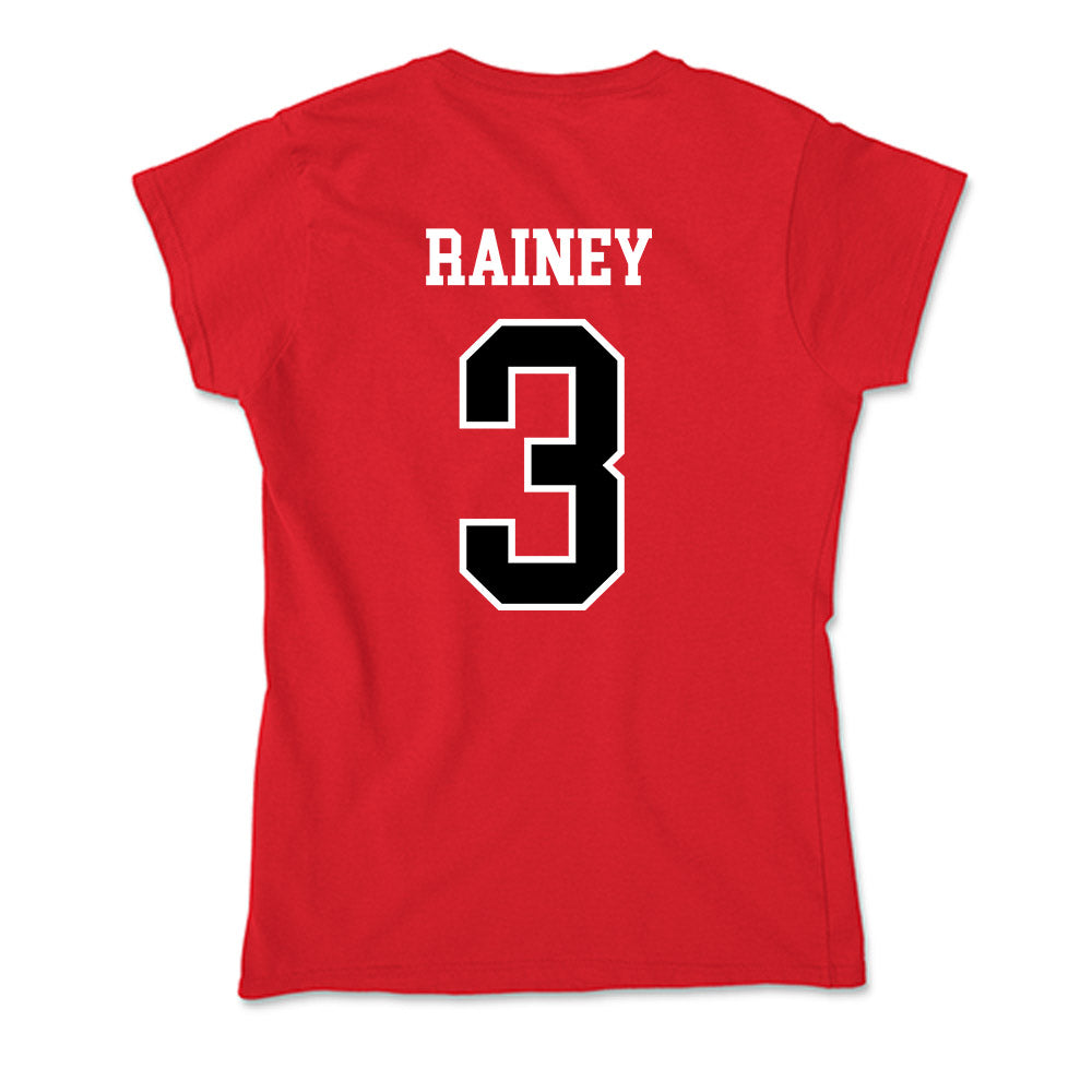 Valdosta State - NCAA Men's Basketball : Devon Rainey - Soft Style Women’s T-Shirt-1