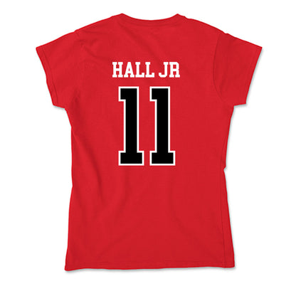 Valdosta State - NCAA Football : Andre Hall Jr - Soft Style Women’s T-Shirt-1
