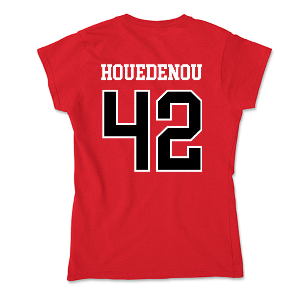 Valdosta State - NCAA Football : Joel Houedenou - Soft Style Women’s T-Shirt-1