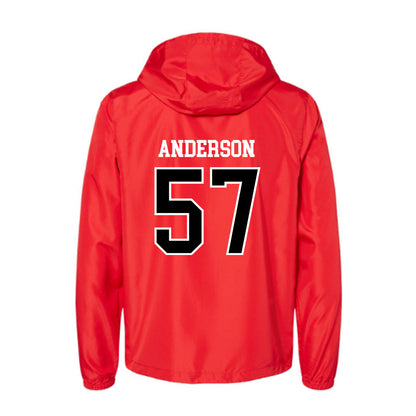 Valdosta State - NCAA Football : Wyatt Anderson - Windbreaker-1