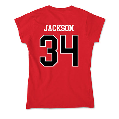 Valdosta State - NCAA Baseball : Trey Jackson - Soft Style Women’s T-Shirt-1
