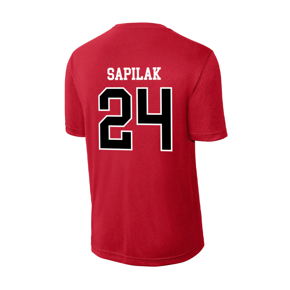 Valdosta State - NCAA Women's Basketball : Alina Sapilak - Activewear T-Shirt-1