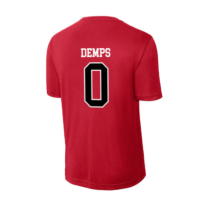 Valdosta State - NCAA Women's Basketball : Kaci Demps - Activewear T-Shirt-1