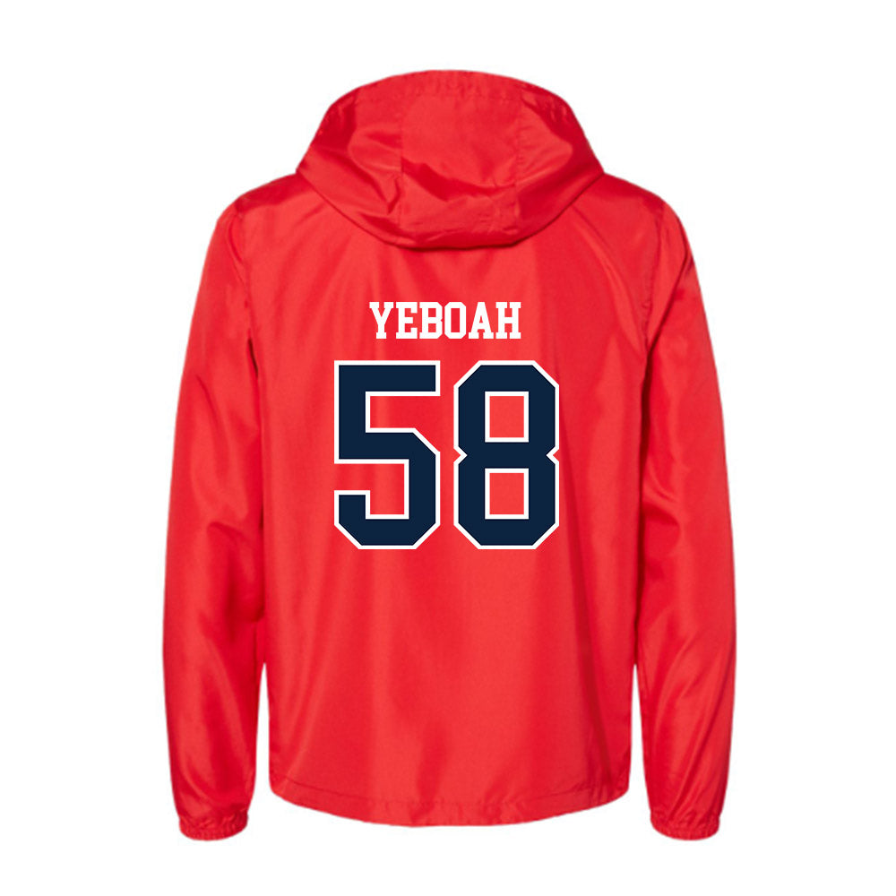 Stony Brook - NCAA Football : Kenneth Yeboah - Windbreaker-1