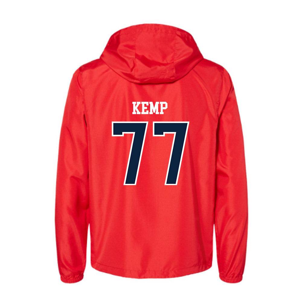 Stony Brook - NCAA Football : Thomas kemp - Windbreaker-1