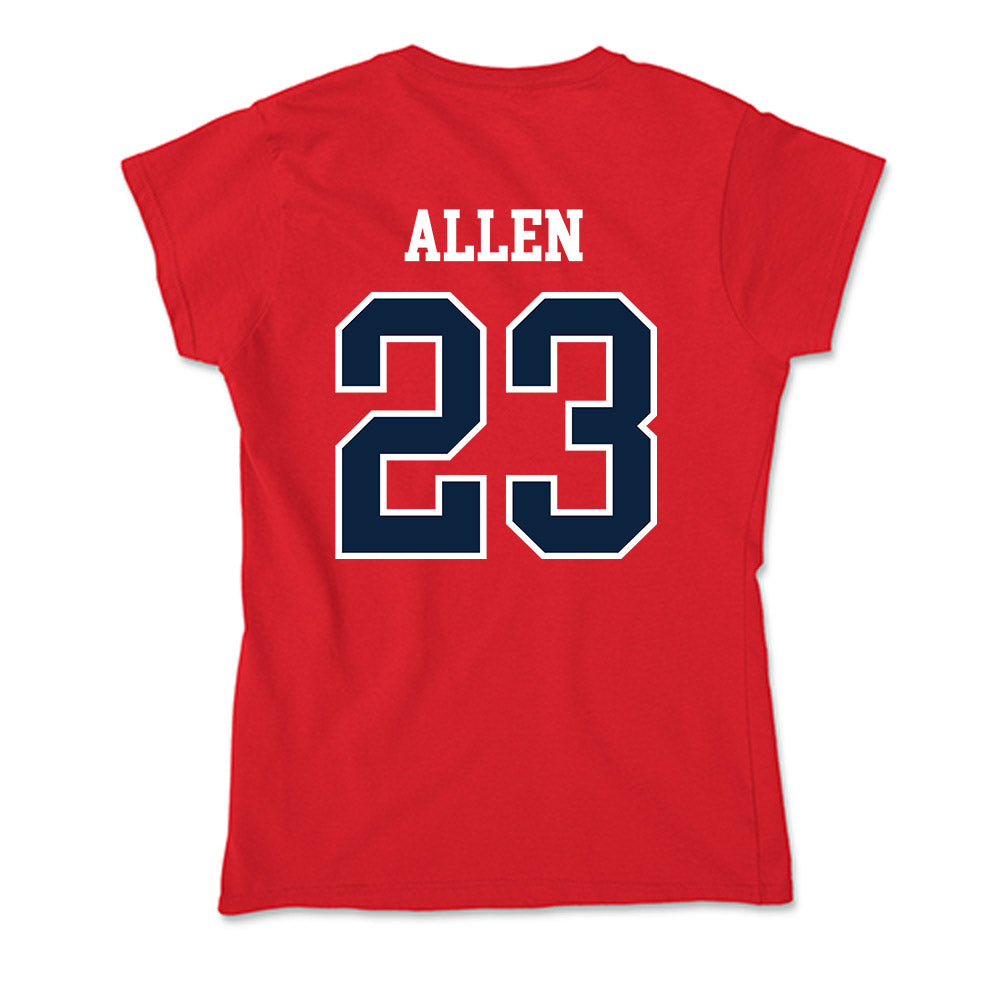 Stony Brook - NCAA Football : Jayson Allen - Soft Style Women’s T-Shirt-1